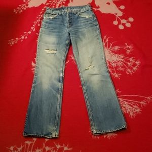 Vintage Levi's 517 Red Tab Jeans